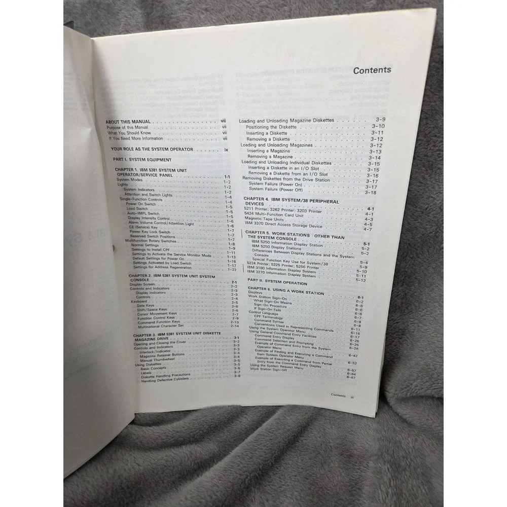 IBM Sytem/38‎  - Operator's Guide Sixth Edition 1984